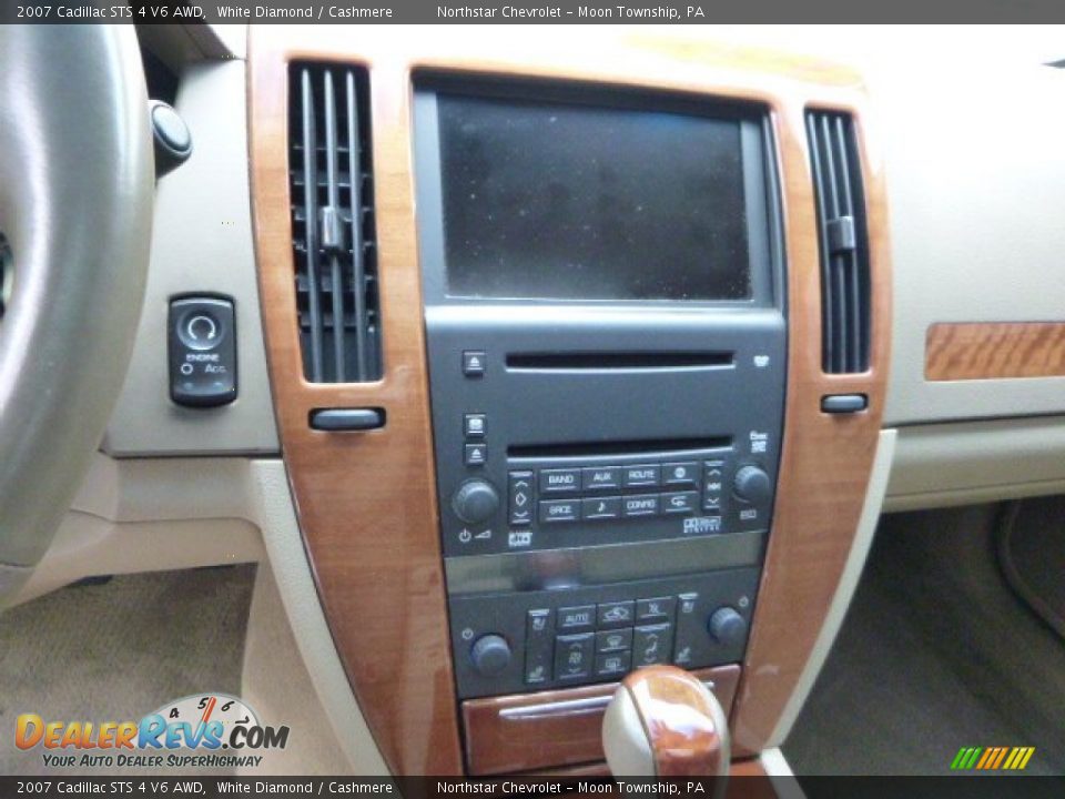 2007 Cadillac STS 4 V6 AWD White Diamond / Cashmere Photo #13