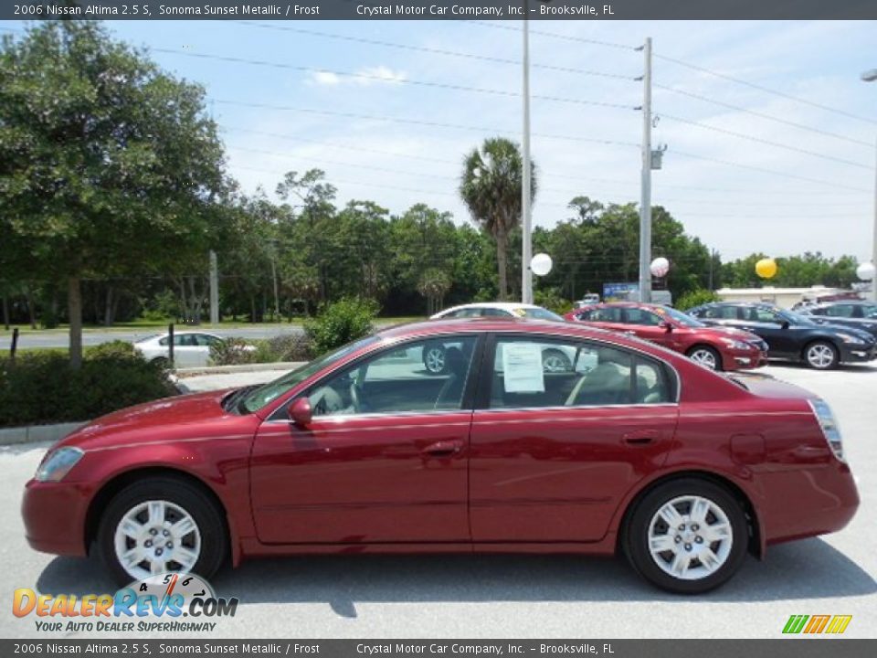2006 Nissan Altima 2.5 S Sonoma Sunset Metallic / Frost Photo #2