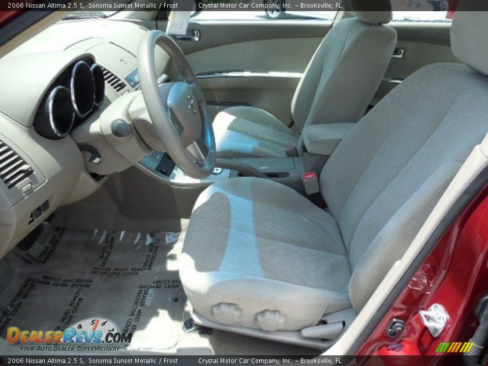 2006 Nissan Altima 2.5 S Sonoma Sunset Metallic / Frost Photo #4