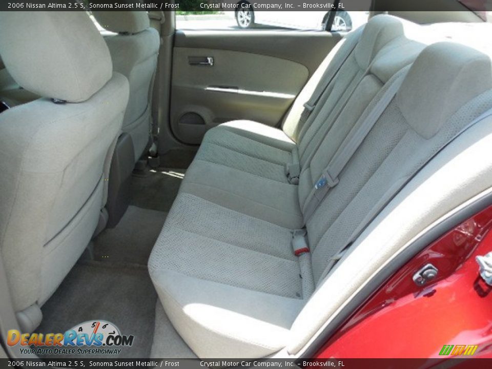 2006 Nissan Altima 2.5 S Sonoma Sunset Metallic / Frost Photo #5