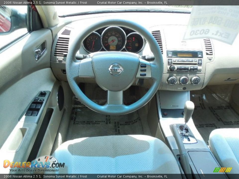 2006 Nissan Altima 2.5 S Sonoma Sunset Metallic / Frost Photo #6
