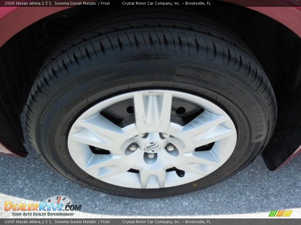 2006 Nissan Altima 2.5 S Sonoma Sunset Metallic / Frost Photo #14