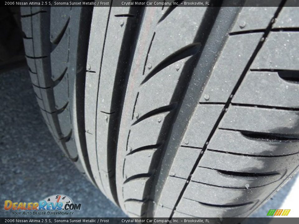 2006 Nissan Altima 2.5 S Sonoma Sunset Metallic / Frost Photo #15