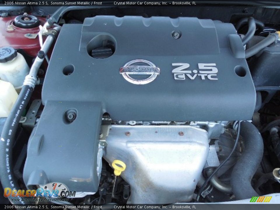 2006 Nissan Altima 2.5 S Sonoma Sunset Metallic / Frost Photo #16