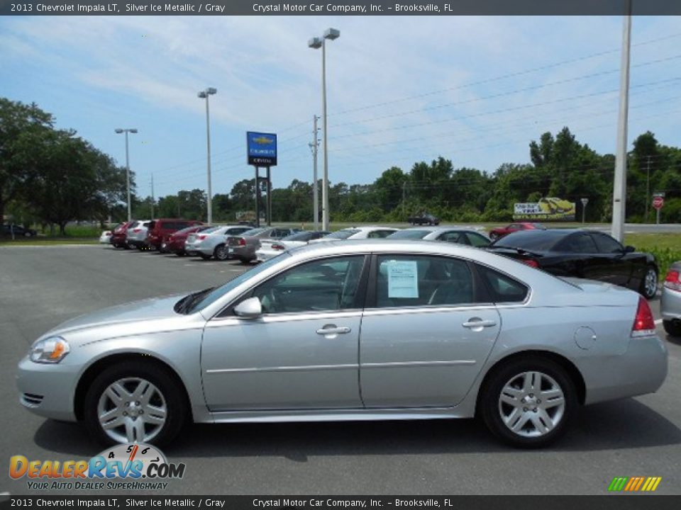 2013 Chevrolet Impala LT Silver Ice Metallic / Gray Photo #2