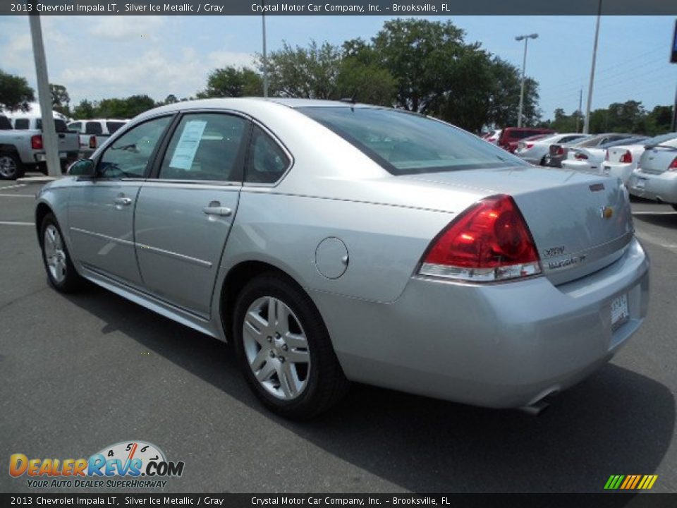2013 Chevrolet Impala LT Silver Ice Metallic / Gray Photo #3
