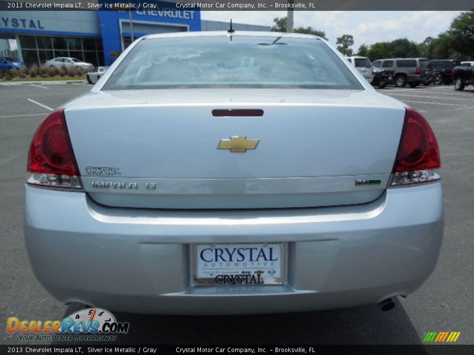 2013 Chevrolet Impala LT Silver Ice Metallic / Gray Photo #7
