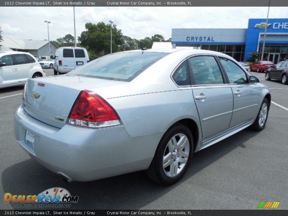 2013 Chevrolet Impala LT Silver Ice Metallic / Gray Photo #8