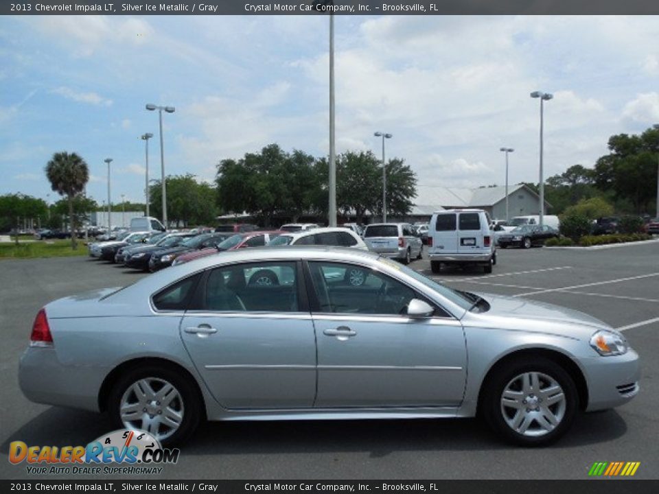 2013 Chevrolet Impala LT Silver Ice Metallic / Gray Photo #9