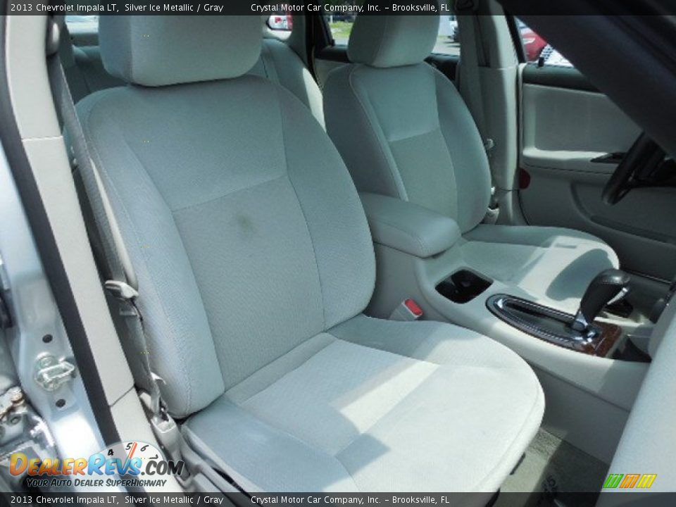 2013 Chevrolet Impala LT Silver Ice Metallic / Gray Photo #12