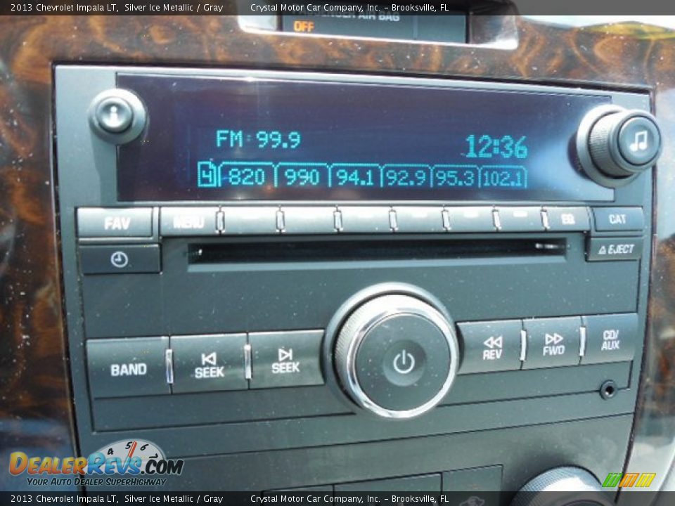 2013 Chevrolet Impala LT Silver Ice Metallic / Gray Photo #19