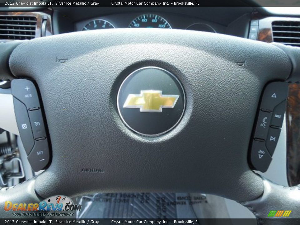 2013 Chevrolet Impala LT Silver Ice Metallic / Gray Photo #21