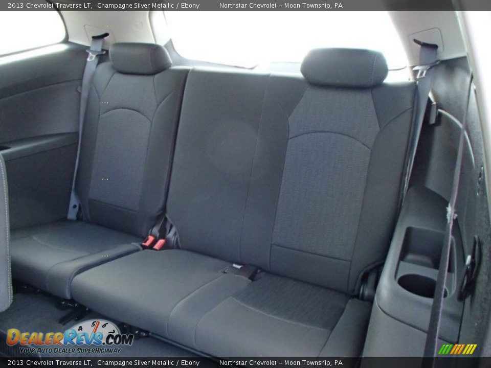 Rear Seat of 2013 Chevrolet Traverse LT Photo #14