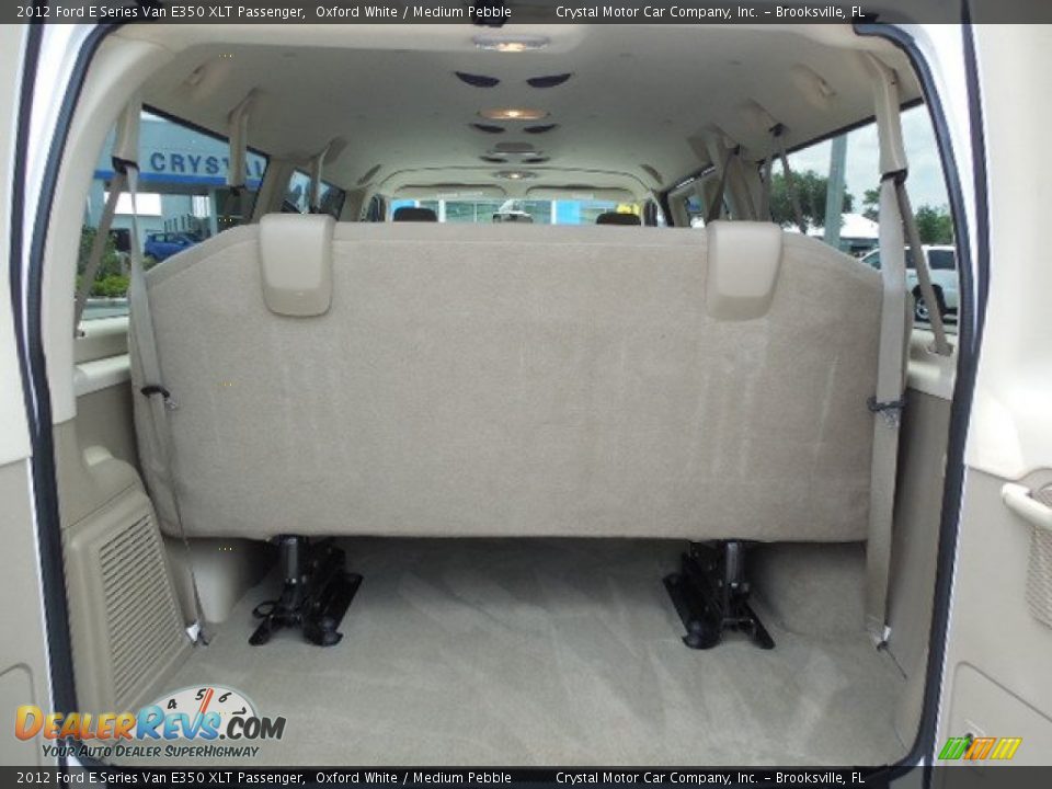 2012 Ford E Series Van E350 XLT Passenger Oxford White / Medium Pebble Photo #6