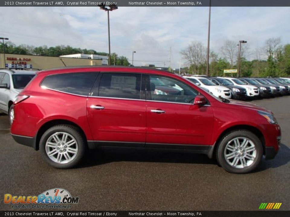 Crystal Red Tintcoat 2013 Chevrolet Traverse LT AWD Photo #1