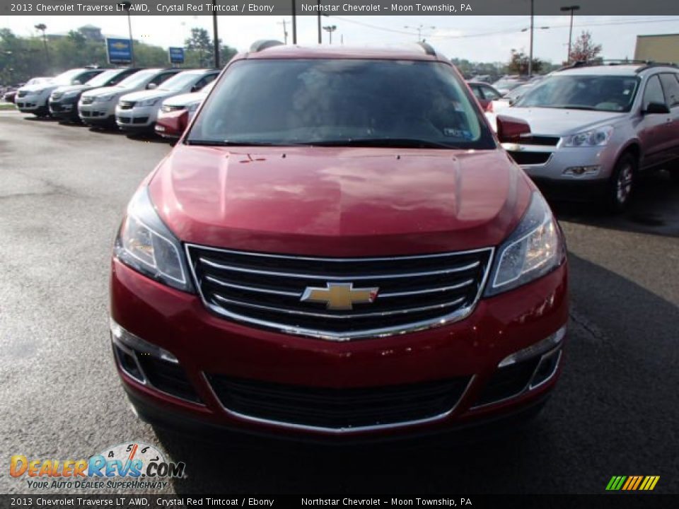 2013 Chevrolet Traverse LT AWD Crystal Red Tintcoat / Ebony Photo #3