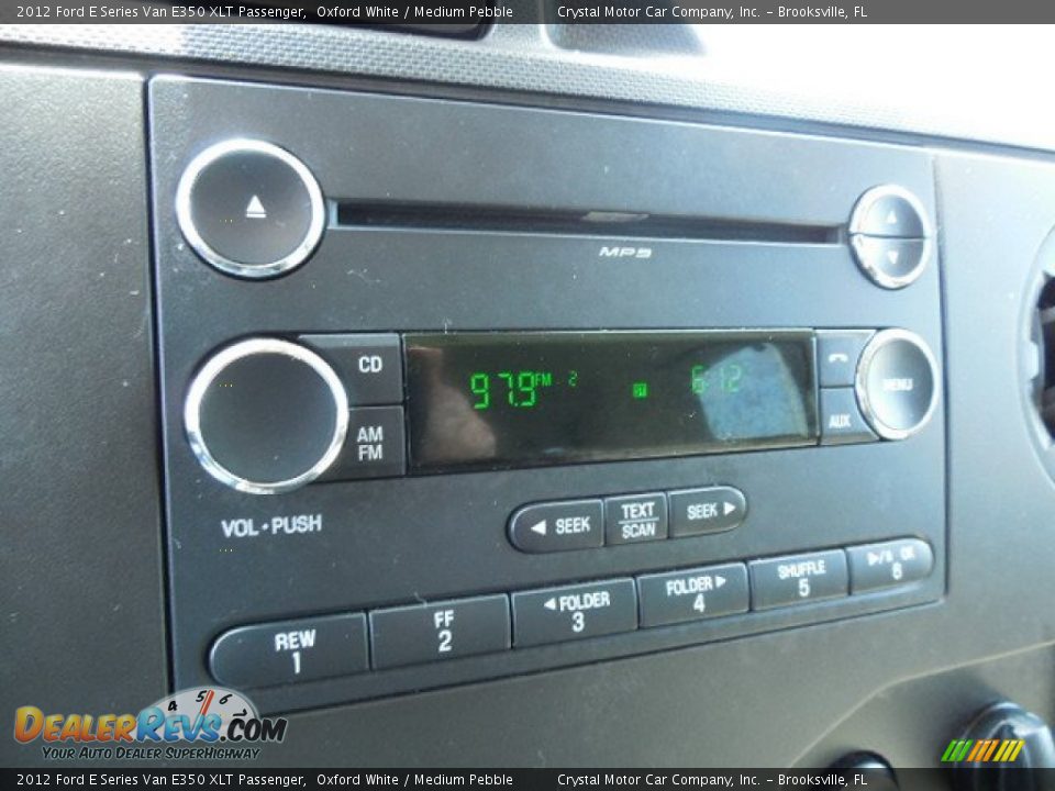2012 Ford E Series Van E350 XLT Passenger Oxford White / Medium Pebble Photo #21