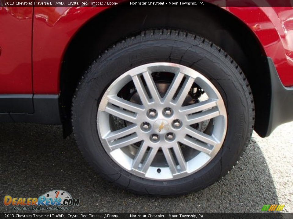 2013 Chevrolet Traverse LT AWD Wheel Photo #9