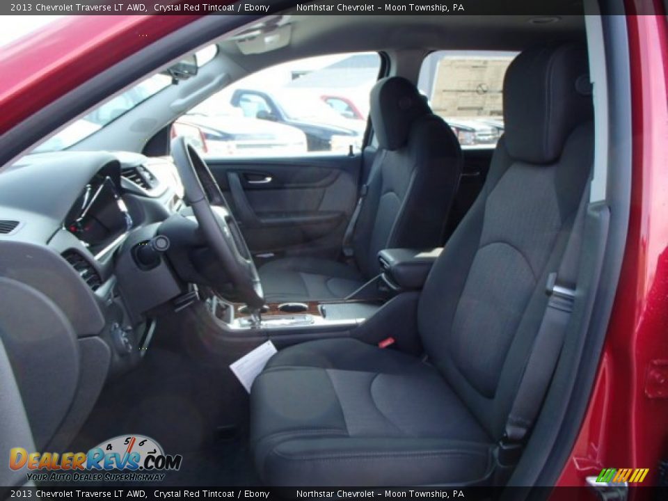 2013 Chevrolet Traverse LT AWD Crystal Red Tintcoat / Ebony Photo #11
