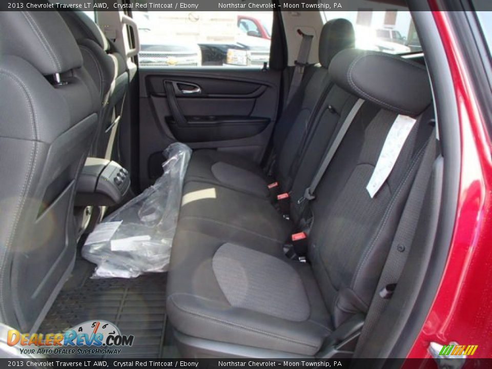 2013 Chevrolet Traverse LT AWD Crystal Red Tintcoat / Ebony Photo #13