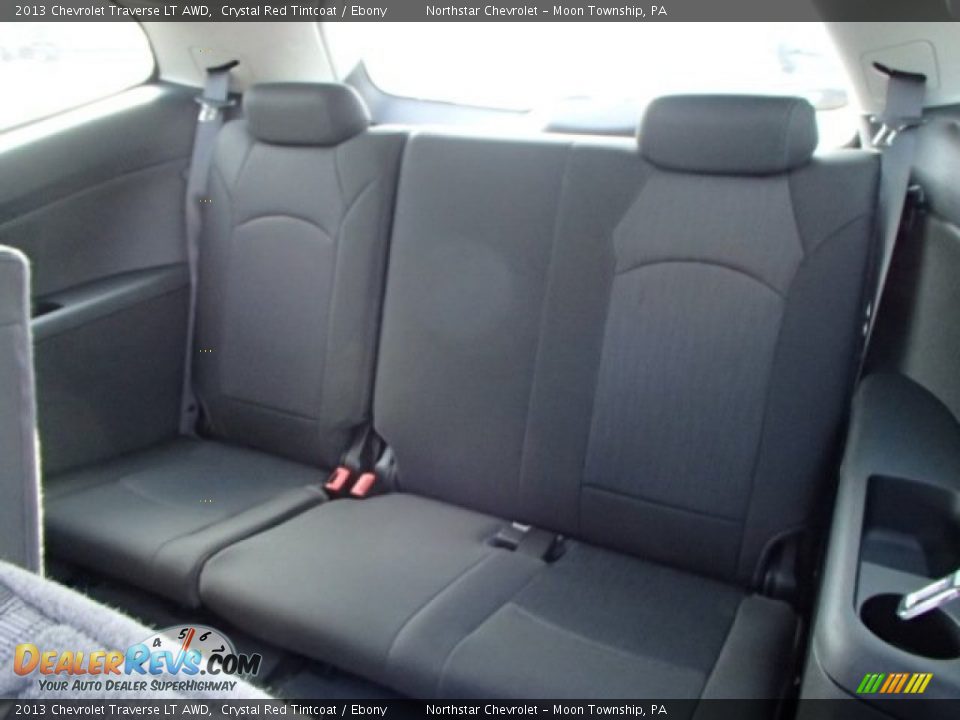 2013 Chevrolet Traverse LT AWD Crystal Red Tintcoat / Ebony Photo #14