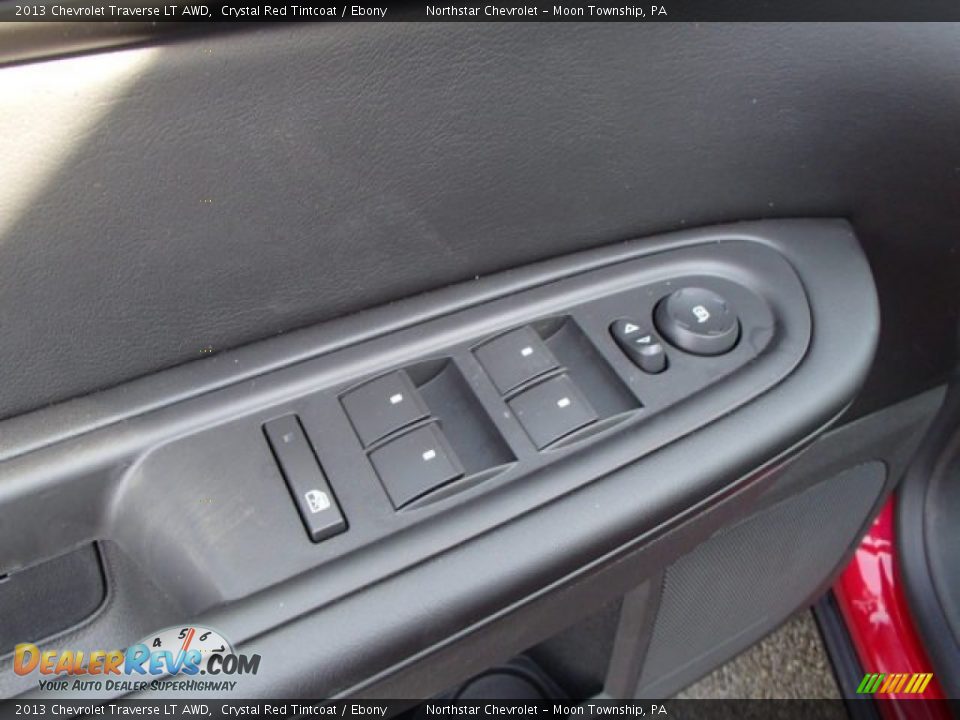 2013 Chevrolet Traverse LT AWD Crystal Red Tintcoat / Ebony Photo #15