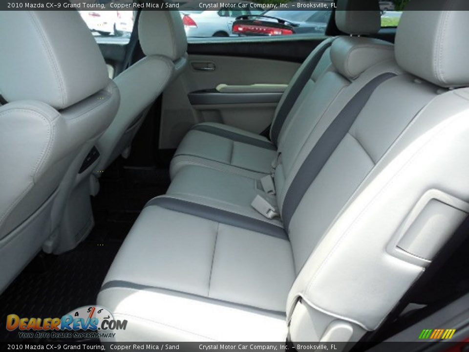 Rear Seat of 2010 Mazda CX-9 Grand Touring Photo #5