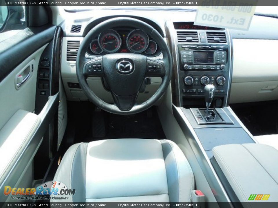 Dashboard of 2010 Mazda CX-9 Grand Touring Photo #6