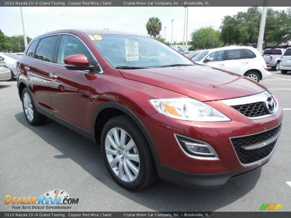 Front 3/4 View of 2010 Mazda CX-9 Grand Touring Photo #12