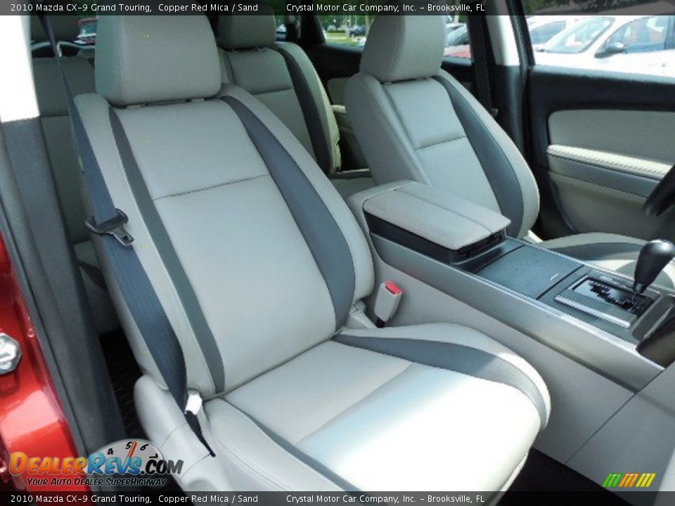 Sand Interior - 2010 Mazda CX-9 Grand Touring Photo #14