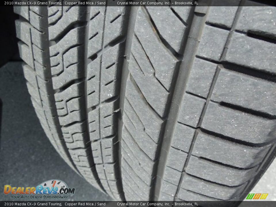 2010 Mazda CX-9 Grand Touring Copper Red Mica / Sand Photo #17
