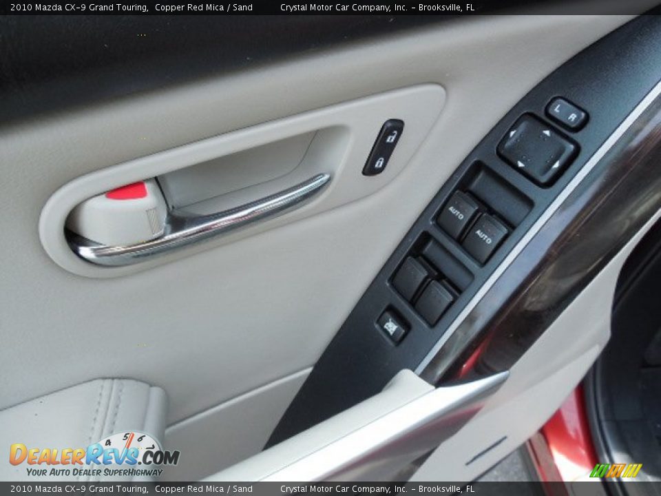 2010 Mazda CX-9 Grand Touring Copper Red Mica / Sand Photo #19
