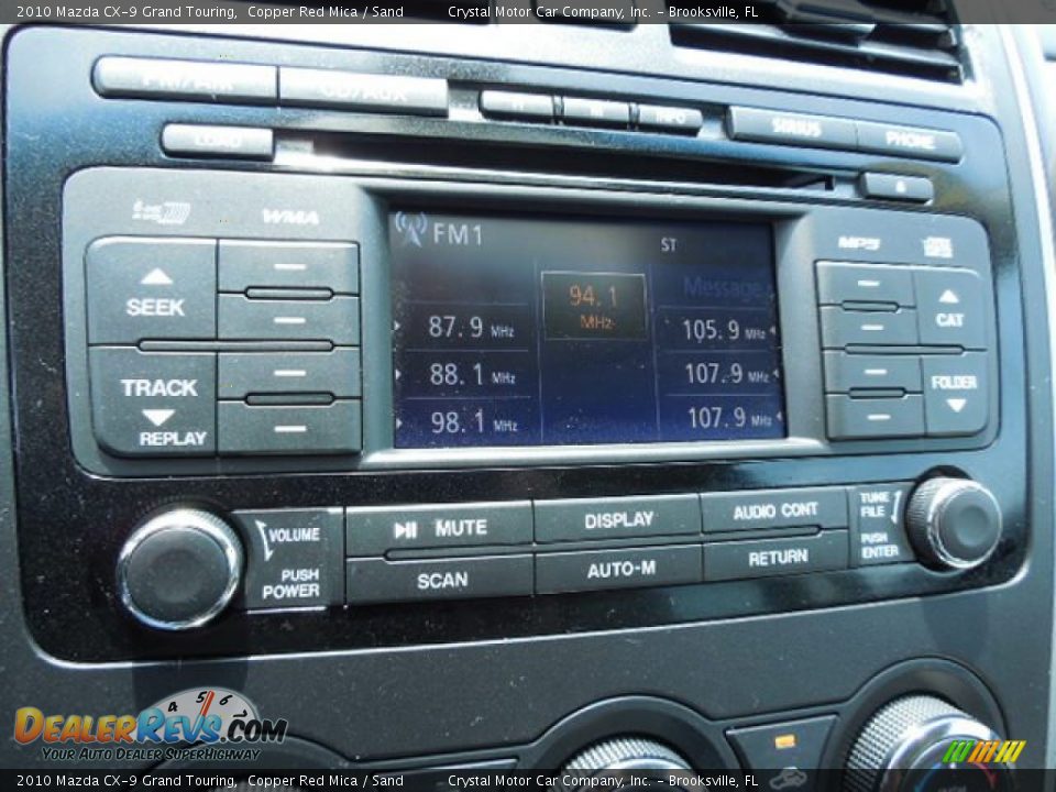 Audio System of 2010 Mazda CX-9 Grand Touring Photo #21