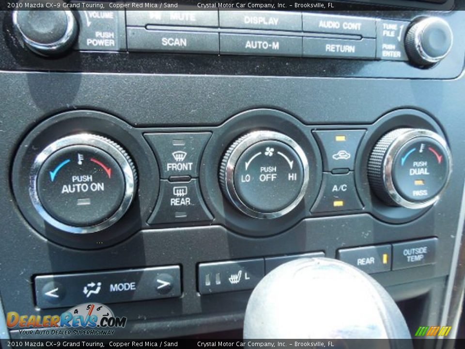 Controls of 2010 Mazda CX-9 Grand Touring Photo #22