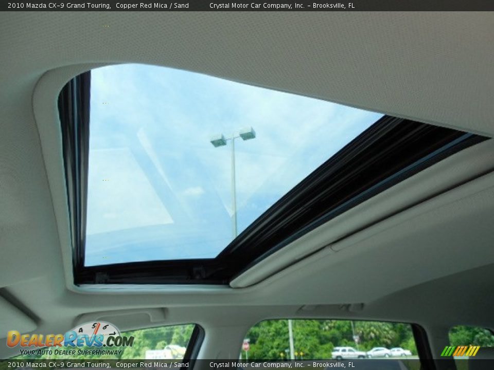 2010 Mazda CX-9 Grand Touring Copper Red Mica / Sand Photo #23