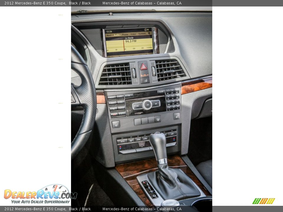 2012 Mercedes-Benz E 350 Coupe Black / Black Photo #5