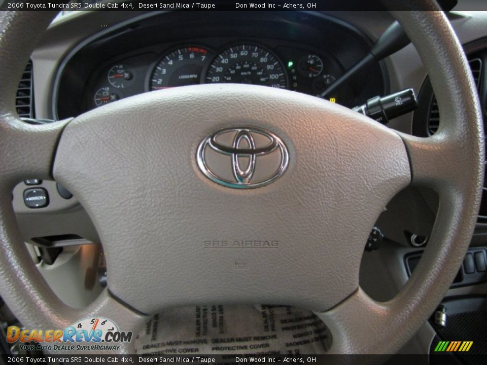 2006 Toyota Tundra SR5 Double Cab 4x4 Desert Sand Mica / Taupe Photo #16