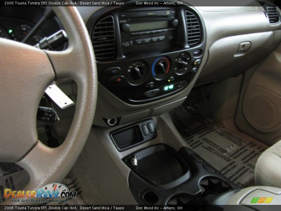 2006 Toyota Tundra SR5 Double Cab 4x4 Desert Sand Mica / Taupe Photo #22