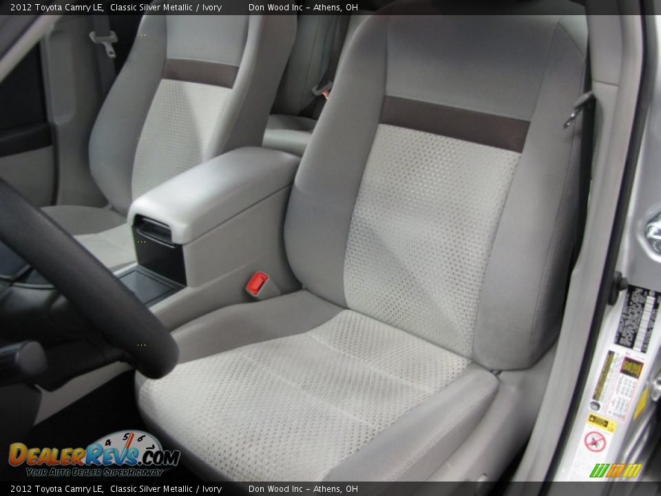 2012 Toyota Camry LE Classic Silver Metallic / Ivory Photo #6