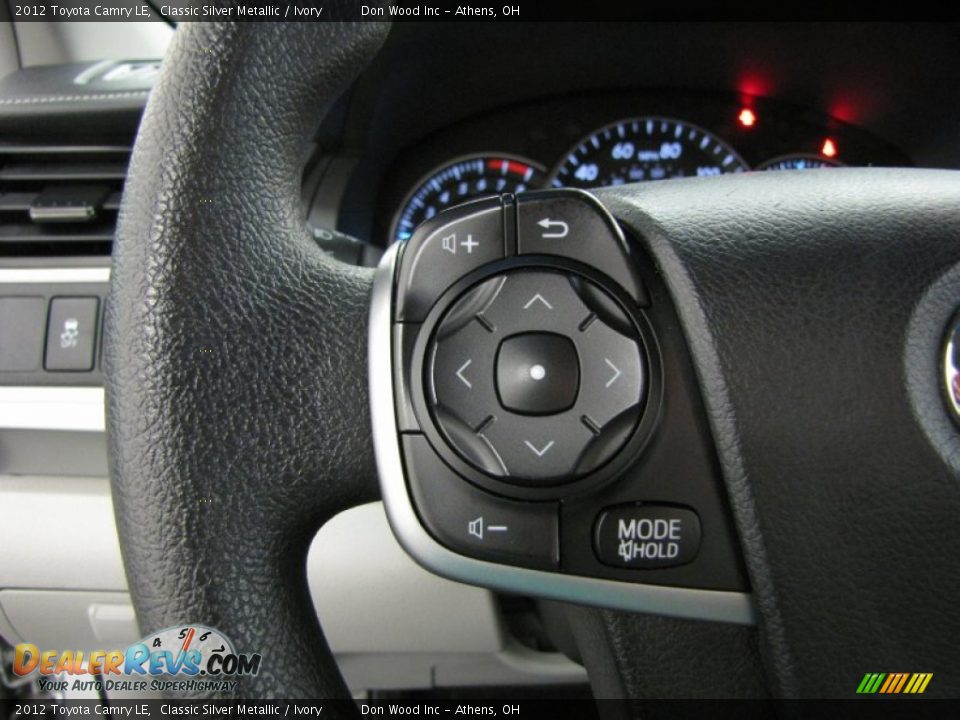 2012 Toyota Camry LE Classic Silver Metallic / Ivory Photo #16