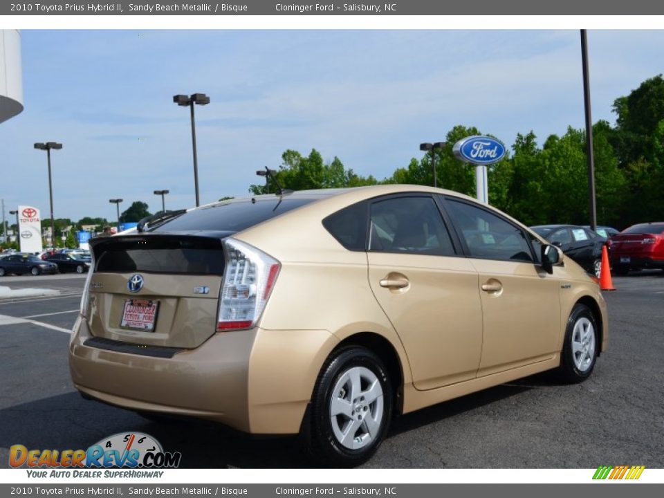 2010 Toyota Prius Hybrid II Sandy Beach Metallic / Bisque Photo #3