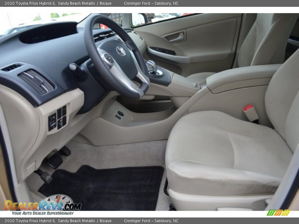 2010 Toyota Prius Hybrid II Sandy Beach Metallic / Bisque Photo #9