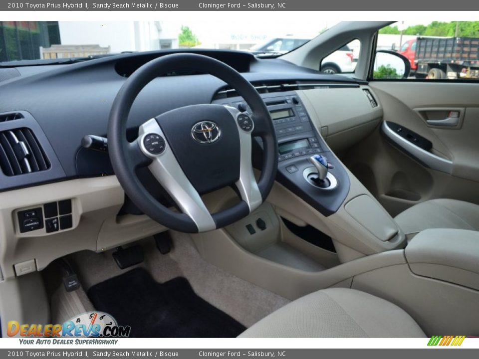 2010 Toyota Prius Hybrid II Sandy Beach Metallic / Bisque Photo #10