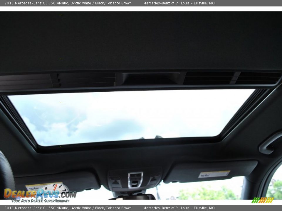 2013 Mercedes-Benz GL 550 4Matic Arctic White / Black/Tobacco Brown Photo #24