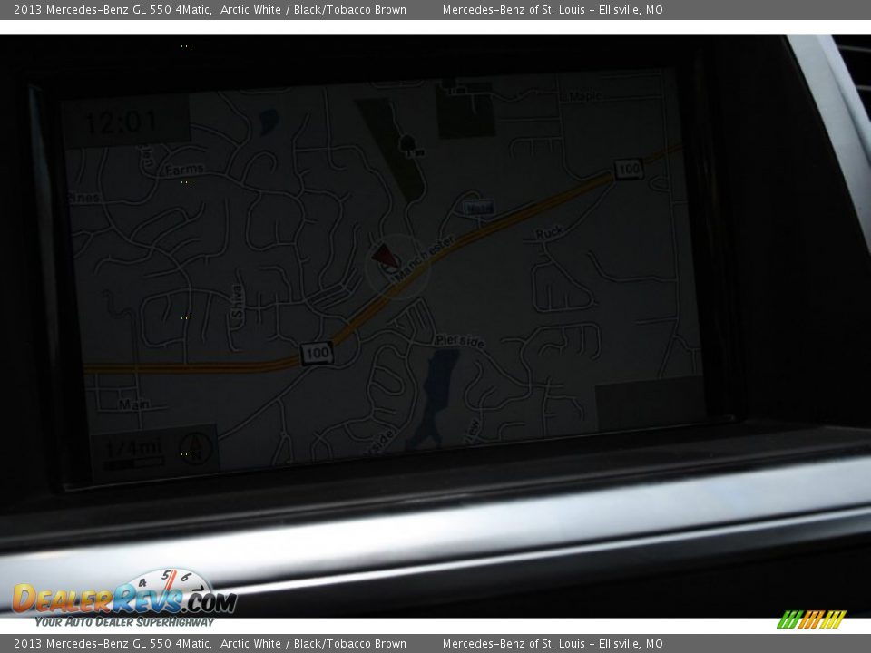 2013 Mercedes-Benz GL 550 4Matic Arctic White / Black/Tobacco Brown Photo #28