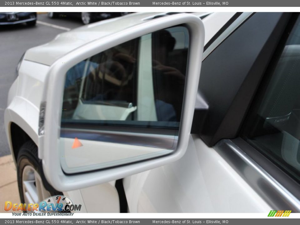 2013 Mercedes-Benz GL 550 4Matic Arctic White / Black/Tobacco Brown Photo #32
