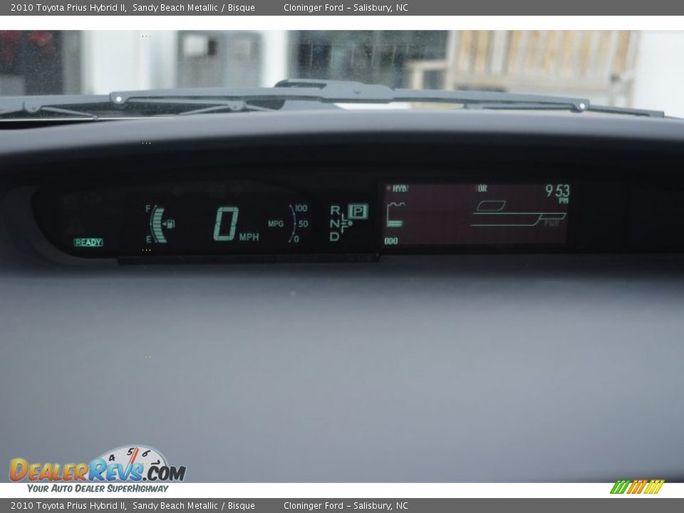 2010 Toyota Prius Hybrid II Sandy Beach Metallic / Bisque Photo #24