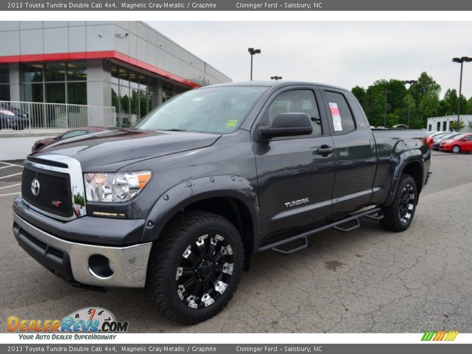 2013 Toyota Tundra Double Cab 4x4 Magnetic Gray Metallic / Graphite Photo #1
