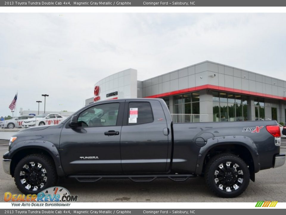 2013 Toyota Tundra Double Cab 4x4 Magnetic Gray Metallic / Graphite Photo #2