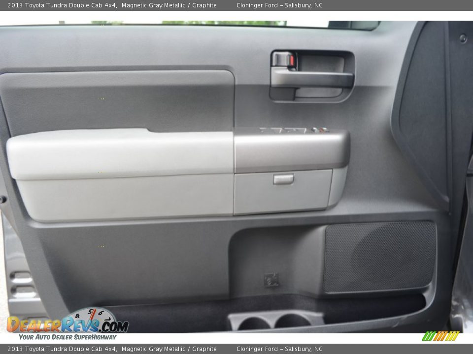 2013 Toyota Tundra Double Cab 4x4 Magnetic Gray Metallic / Graphite Photo #4
